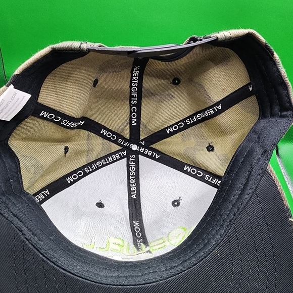 Alien UFO Roswell New Mexico Baseball Cap Dad Hat Snapback Green Camo - Picture 5 of 6